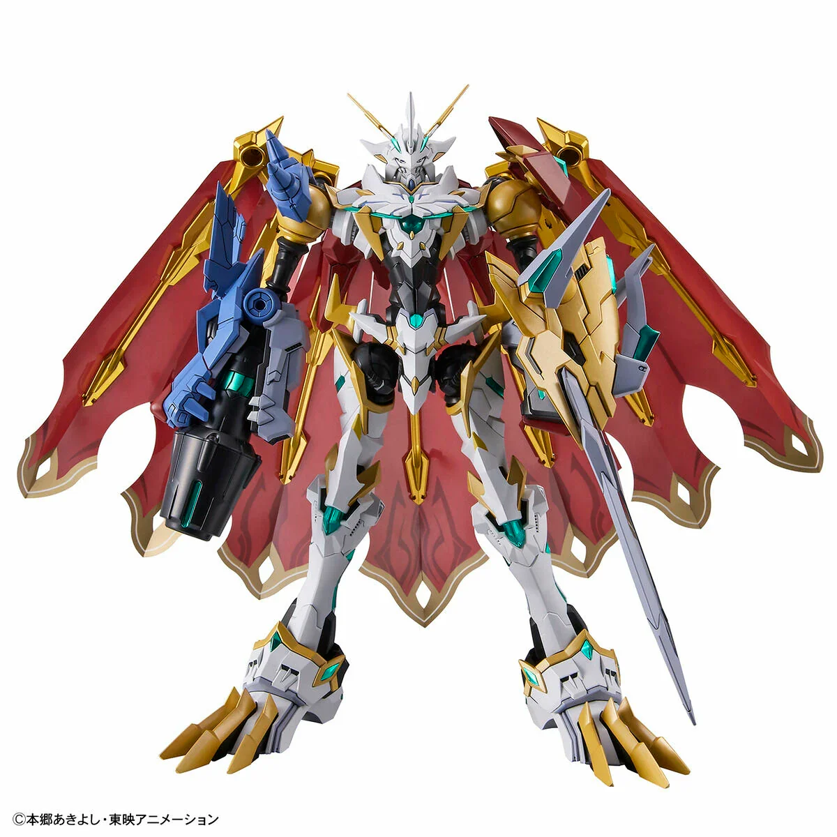 Omegamon X Antibody - Digimon Model Kit Articulado- Bandai - Imagen 4
