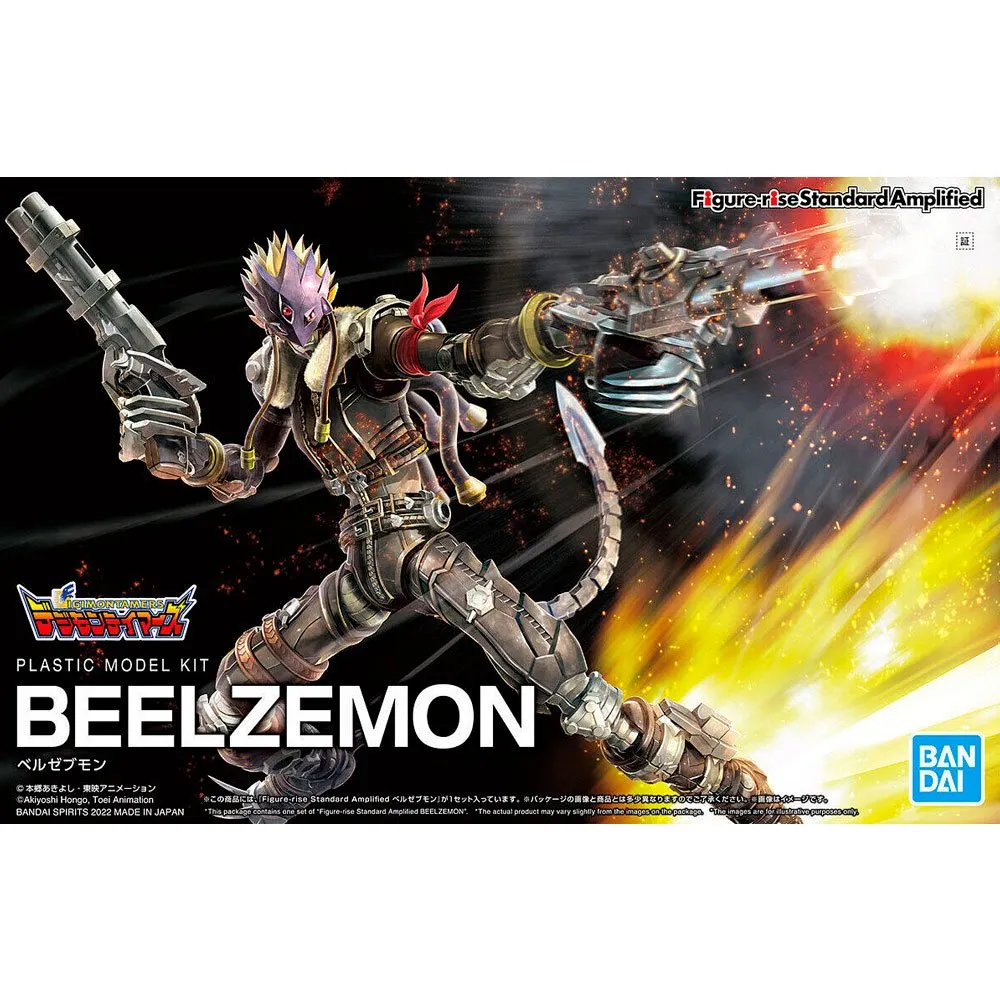 BEELZEMON Figure-rise Standard Amplified - Digimon Model Kit Articulado - Bandai - Imagen 2